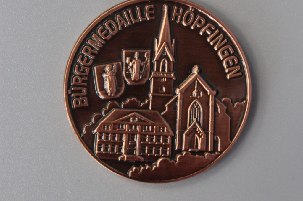 Höpfingen Bürgermedaille